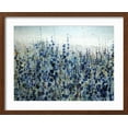 thumbnail image 2 of Art.com Blue Hollyhock Giclee Print by O'Toole O'Toole, Brown Frame Wall Art, 21" x 17", 2 of 5
