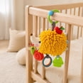 thumbnail image 7 of Plumora Plush Hedgehog Pull String Toy - Stroller and Car Seat Hanging, Crib Toys, Soft Stuffed Animal with Bell, Great for Infant Grasping, Safe Non-Toxic, Cute Plushies., 7 of 7