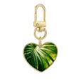 thumbnail image 1 of Sunshine Nature Photography Gold Heart Keychain Metal Keyring Holder, 1 of 3
