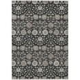 thumbnail image 2 of Addison Rugs Chantille Indoor/Outdoor Transitional Floral Black Washable Rectangle Rug, 2'6" x 3'10", 2 of 6