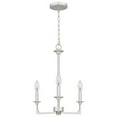 thumbnail image 3 of PRC5016BN Quoizel Lighting Prescott - 3 Light Chandelier In Transitional Style-20 Inches Tall and 16 Inches Wide-Brushed Nickel Finish    -Traditional, 3 of 8