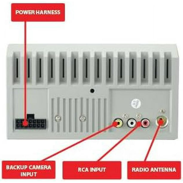 Dual Electronics DMR74 7-inch LED Digital Media Touch Screen