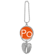 thumbnail image 1 of Quimica elementos periodo cuadro semimetal Polonio po Colgante de ala, 1 of 3
