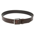 thumbnail image 5 of Men's Casual Genuine Leather Belt Jeans Solid Belts for Men 1.5inch Width, 5 of 5