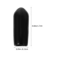 thumbnail image 5 of 100pcs Headband Ending Covers Replacement Hair Band Ending Rubber Caps, 5 of 5