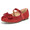 Red, variant on Girl's Nude Cat Flats Soft Mary Jane Dress Party Shoes Non-Slip 13M