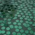 thumbnail image 2 of Balsa Circle 72" x 72" Hunter Green Square Big Payette Sequin Table Overlay Linens Tablecloth Kitchen, 2 of 8