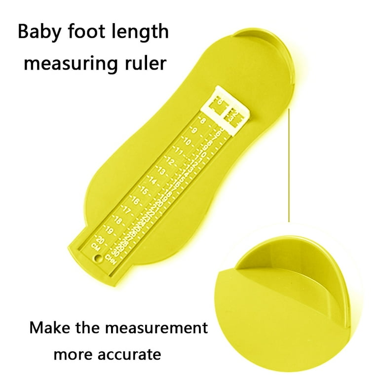 Vaikby Foot Measurement Device, Shoe Sizer Measuring Devices Ruler Sizer  for Kids Adults, Buy Kids Shoes Online Simply with a Foot Measuring Device