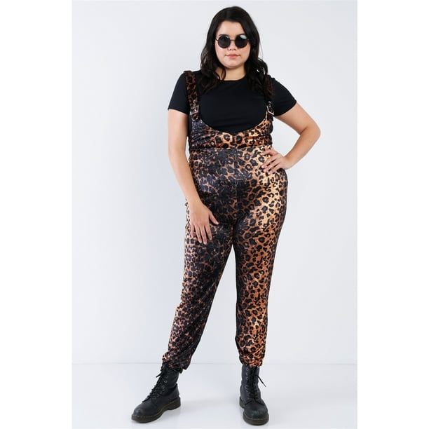 leopard print tracksuit plus size