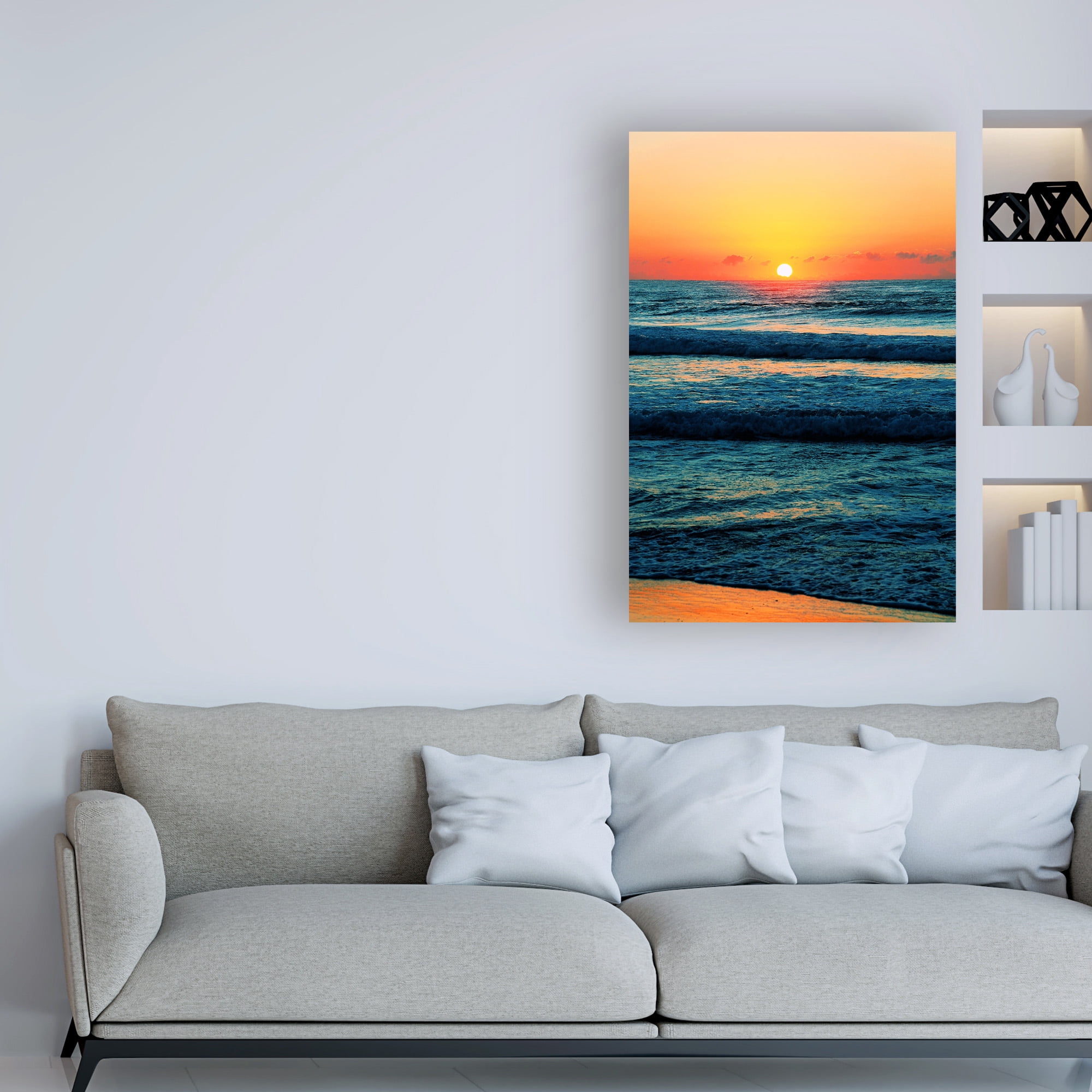 Trademark Fine Art 'BC Morning Vibes' Canvas Art by Beata Czyzowska Young