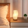 thumbnail image 2 of KUAEAY L&aacute;mpara de Mesa LED para Dormitorio - L&aacute;mparas de Mesilla de Noche Regulable por Bot&oacute;n Moderna Luz de Buro a Rayas Lampara de Escritorio Minimalista Recamara Le, 2 of 9