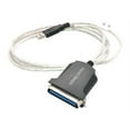 thumbnail image 2 of Gear Head CA2550 Gear Head CA2550 USB/Parallel Cable - USB/Parallel for Printer - 6 ft - 1 x Centronics Male Parallel - 1 x Type A Male USB, 2 of 6