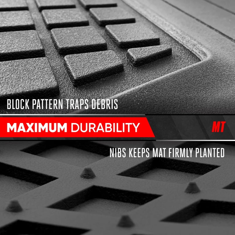 Motor Trend FlexTough Rear Cargo Mat, Trimmable SUV Trunk Liner photo 5