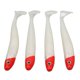 thumbnail image 2 of Cebos de Pesca Suave, 4 pcs Swing Perfecto Buen Buen Equilibrio Tail Pesca Señuelos Para Río, 2 of 7