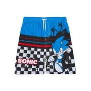 Boys Graphic Swim Trunks with UPF 50+, Sizes 4-12