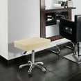 thumbnail image 7 of Saloniture Rolling Hydraulic Salon Stool with Large Seat - Adjustable Swivel Chair for Spa, Shop, Salon, Massage, Medical, Work or Office, Cream, 7 of 7