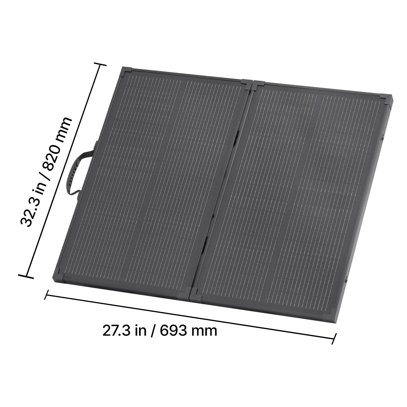 KFFKFF Foldable Solar Panel S100 Monocrystalline 100W ≥24% IP67 +, 1