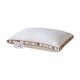 thumbnail image 2 of Almohada de plumón de calidad hotelera | Núcleo de plumas suave y firme | 48 x 74 cm (18,89 x 29,13 pulgadas) | Funda de poliéster blanca | Lavable a máquina | Ideal para dormir boca arriba, de lado, 2 of 7