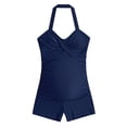thumbnail image 6 of YUEHUA High Waisted Maternity Swimsuit Bikini Set V Neck Pregnancy Bathing Suits Push Up Two Piece Swimwear, 6 of 6