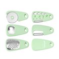 thumbnail image 1 of Yuarrent Juego de utensilios de cocina con mango de Abs, 6 piezas para pelar cuchillo, rallador, accesorios de cocina de acero inoxidable Cocina y Comedor, 1 of 6