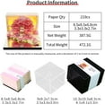 thumbnail image 2 of 3D Calendar 2026 with LED and Switch, Christmas Tree Time Piece Calendar Tear-Away Paper Art Notepad Creative 3D Memo Artsy Pad Calendars for Record Planner Bookmark Gift Decorative Decor (No battery, 2 of 16