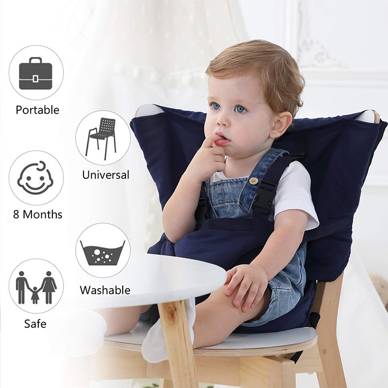 Baby High Chair Harness, Booster Feeding High Chair Seat Cover Sack ...