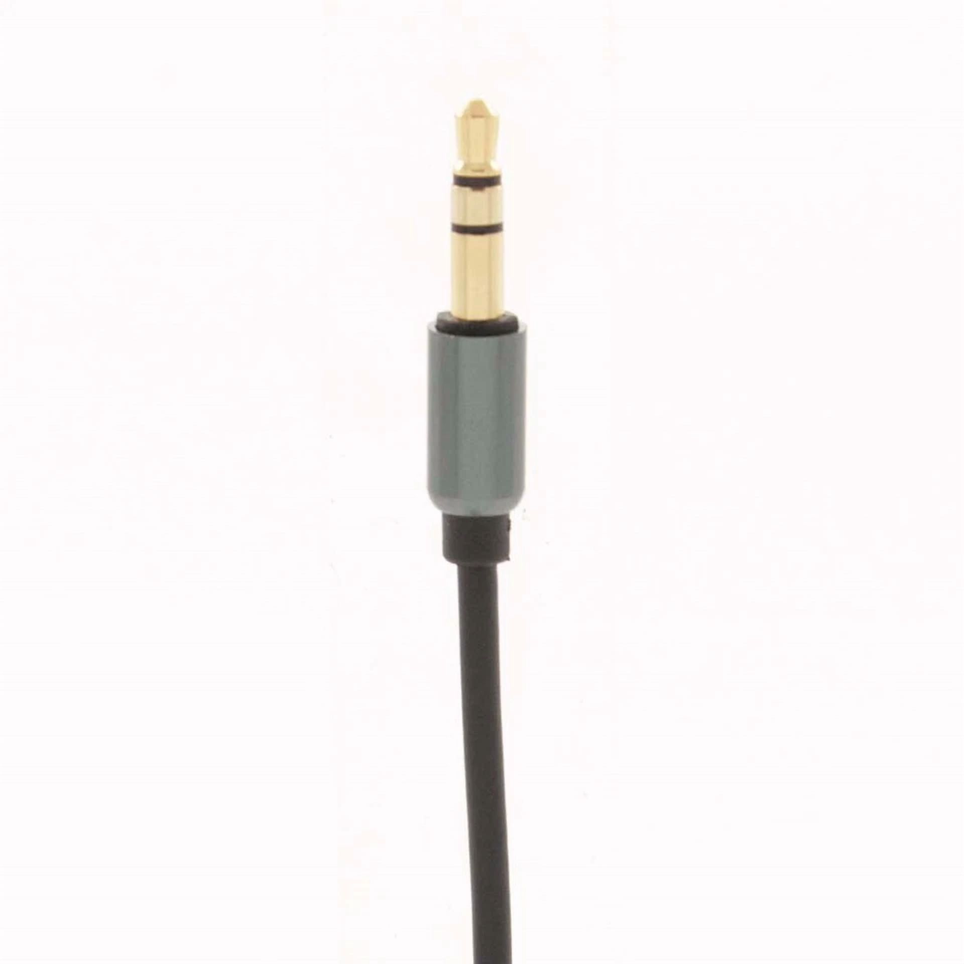 BUTTERFLY- 15Ft Auxiliary Aux 3.5Mm 1/8" Trs Stereo Audio Cable Cord Gold Plated Headphone