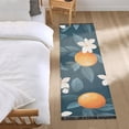 thumbnail image 3 of Yayeee Runner Rug for Bedroom 2'x6' Machine Washable Hallway Non Slip Mat, Oranges Pattern, 3 of 8