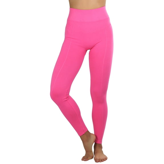 ToBeInStyle Women's Active Peace Print Legging HotPink
