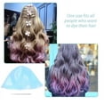 thumbnail image 4 of Reusable Salon Highlighting Dye Hair Coloring Frosting Cap with Metal Hook Blue, 4 of 8