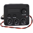 thumbnail image 4 of Pastilla de ecualizador preamplificador EQ de 3 bandas, sistema de pastilla piezoeléctrica ecualizador de guitarra EQ con pantalla LCD para accesorio de guitarra Ecomeon  no, 4 of 6