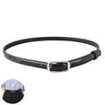 thumbnail image 5 of harmtty Women Belt Imitation Leather Adjustable Thin Waistband Solid Color Dresses Shirts Tops Waist Belt Versatile Fashion Accessory, 5 of 8