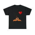 thumbnail image 2 of Dachshund Heart Baloon TShirt T-Shirt, 2 of 2