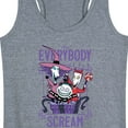 thumbnail image 3 of The Nightmare Before Christmas - Everybody Scream - Women's Racerback Tank Top, 3 of 5