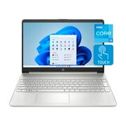 HP - 15.6 Touch-Screen Laptop - Intel Core i3 - 8GB Memory -512GB SSD - Natural Silver Windows 11