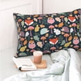 thumbnail image 4 of Salouo Autumn Forest Pattern Pillow Cases,1PC Pillow Covers with Envelope Closure Decorative Pillow Case for Bed Couch,Pillows Not Included-20"x30", 4 of 6