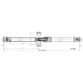 thumbnail image 2 of Drive Shaft Assembly Rear, 2 of 2