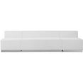 thumbnail image 3 of Flash Furniture Hercules Alon 3 Piece Reception Seating in White, 3 of 6