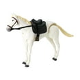 thumbnail image 3 of Estatuilla de Caballo Realista Hugo Decoración del Hogar Diseño de Mesa de Arena Blanco, 3 of 10
