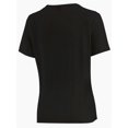 thumbnail image 5 of Women's Lightweight and Soft T-Shirt Curved Hem Crew Neck Smooth Trendy Sleep Lounge Pajama Tops, 5 of 5
