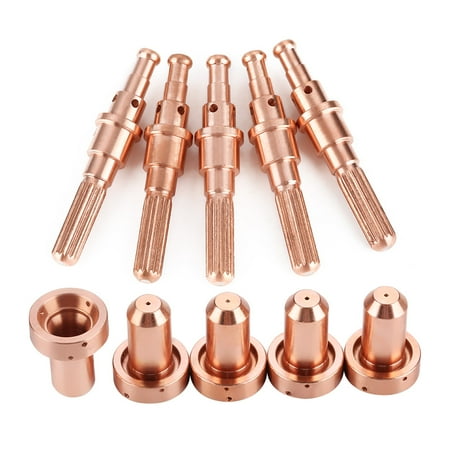 

5pcs 9-8215 Electrode + 5 pcs 9-8207 Nozzle Tips for Thermal Dynamics SL60/100 Plasma Torch
