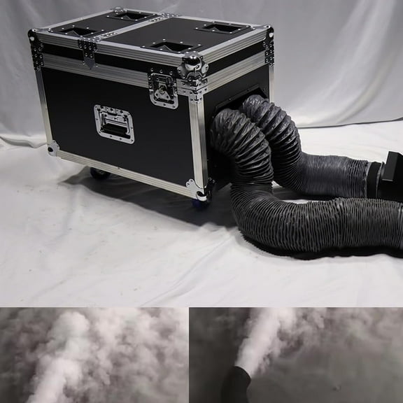 Dual Output Waterbase 3000W Low Fog Machine Stage Effect Smoke Machine