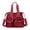 Red, variant on Casual Tote Bags with Multiple Pockets, Nylon Large Capacity Crossbody Tote Bag, Working Bag for Ladies