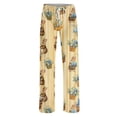 thumbnail image 3 of Wutalume Women's Easter Print Casual Pants, Loose Fit Comfy Trousers for Holiday Spring Daily Wear, Breathable Fabric, Drawstring Waist, Fun Seasonal Design,Complexion L, 3 of 6