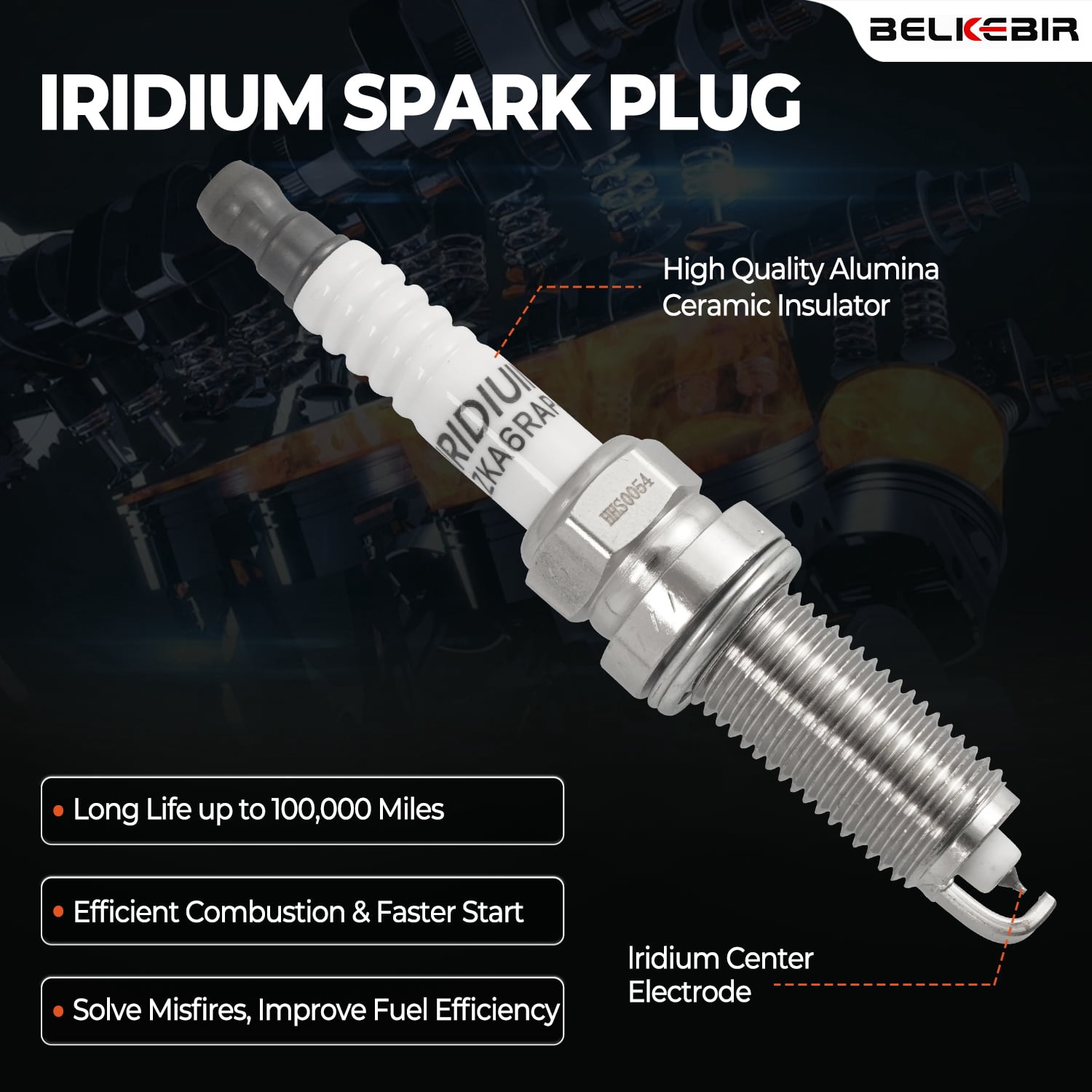 4PCS Ignition Coil Pack & Iridium Spark Plugs Compatible with 1.6L 1.8L 2.0L 2.5L L4 2007-2018 Nissan Altima Rogue Sentra Versa Cube Frontier NV200, Infiniti FX50 M56 Q70 QX60 Replace UF549 & 9029