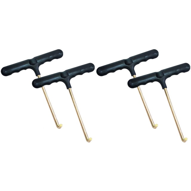 Herramienta de extracción de resorte de trampolín de 4 piezas, herramienta de extracción de resorte de gancho en T para extractor de trampolín