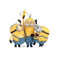 thumbnail image 1 of Advanced Graphics 3519 45 x 46 in. Stuart, Kevin & Bob Cardboard Cutout, The Minions, 1 of 1