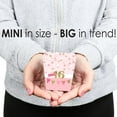 thumbnail image 5 of Big Dot of Happiness Sweet 16 - Party Mini Favor Boxes - Birthday Party Treat Candy Boxes - Set of 12, 5 of 5