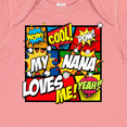 thumbnail image 4 of Inktastic My Nana Loves Me Boys or Girls Baby Bodysuit, 4 of 5