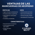 thumbnail image 2 of Par de Mancuernas 3 Kg de Neopreno Roja Cardio Beat, 2 of 4